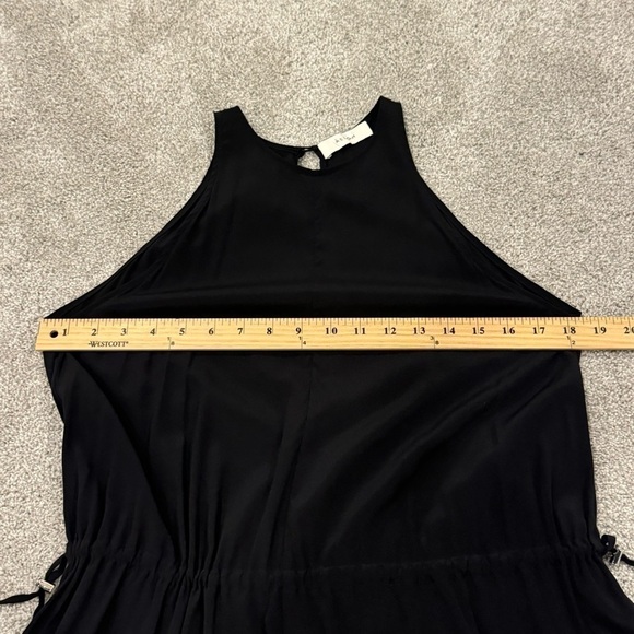 Aeron Silk Black Romper Size 2 Like New - Picture 5 of 7